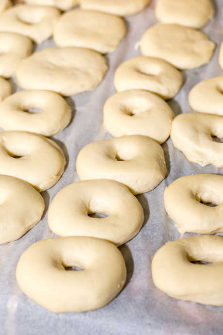 Homemade Bagels: Proofing is what makes New York bagels stand out. If you can manage to let your dough sit in the refrigerator for several hours, it makes a noticeable difference in the taste of your finished product.