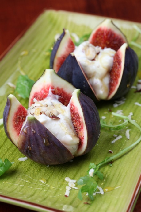 Figs and goat cheese go together like peanut butter and jelly.