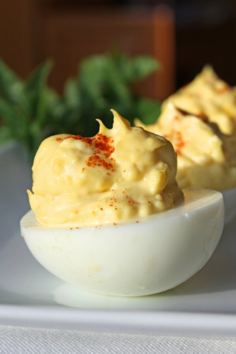 Holiday Snacks: Deviled eggs are in season any time of year, from spring brunches to summer picnics to holiday gatherings. They’re perfectly sized as an appetizer, and they’re instantly recognizable by guests.