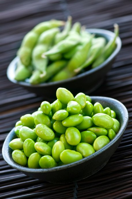 Edamame is a protein powerhouse. With 12 grams of protein per 100 grams of edamame, it's a smart side dish or a nutritious snack. It's also relatively low in calories for the amount of protein it offers.
