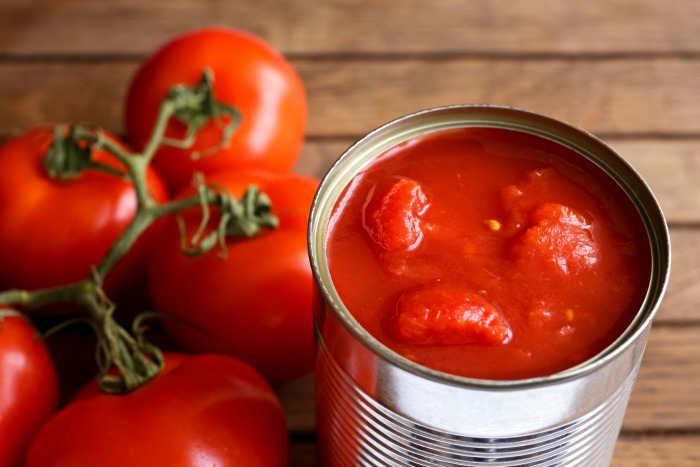 What Is Processed Food?: Canned tomatoes are more processed than fresh tomatoes, but canned tomatoes are much less processed than many other foods.