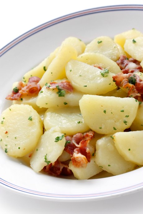 Kartoffelsalat -- what Americans often call German Potato Salad -- originated in Bavaria