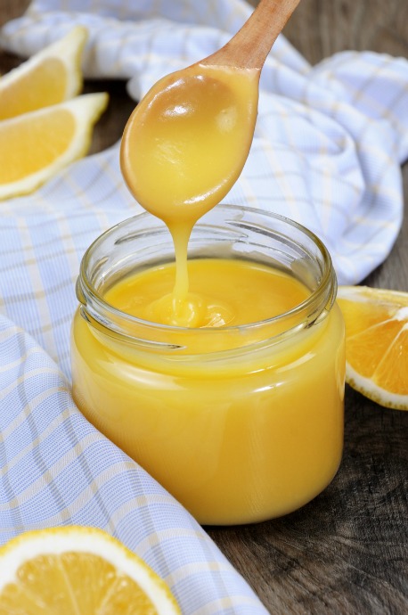 Easiest Lemon Curd: After a total of 5-6 minutes in the microwave, the curd should begin to thicken. When it coats the back of a spoon, it's finished.