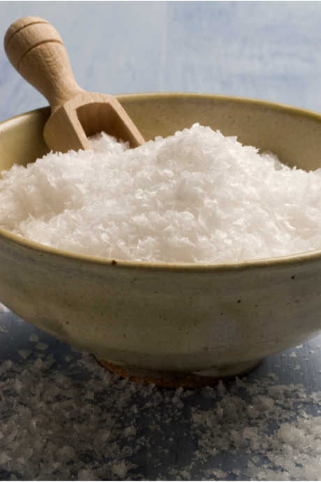 Types of Salt: Sea salt comes from evaporated sea water and contains a variety of minerals based the source of the water. Sea salt is perfect for finishing both sweet and savory dishes. It adds both a burst of salty flavor and a bit of a crunch.
