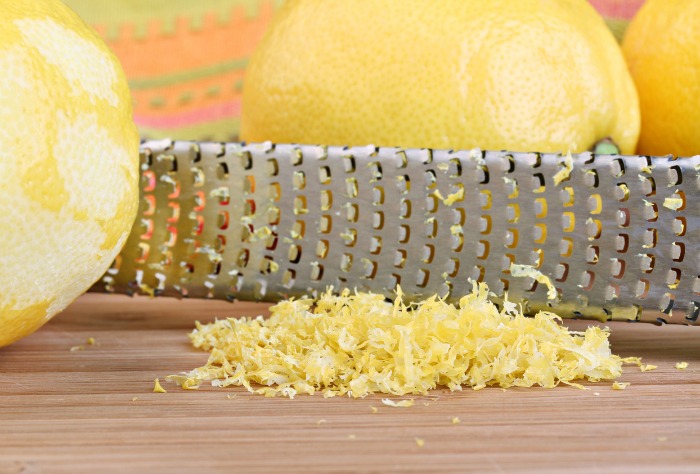 How to Zest a Lemon: A Microplane zester/grater might be the quickest and easiest way to get minced lemon zest.