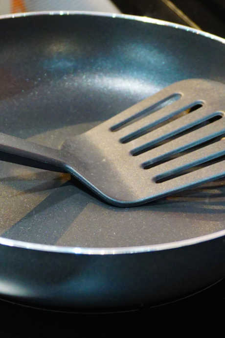 Keep It or Toss It: Don't take the chance of using metal on nonstick cookware when wood, silicone, and nylon tools can’t possibly scratch the coating. The longer you can keep the nonstick coating intact, the longer your cookware will last.