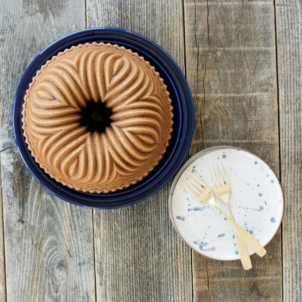 Bundt Cake Pans: The Nordic Ware Bavaria Bundt cake pan has a striking design that looks impressive both plain and glazed.