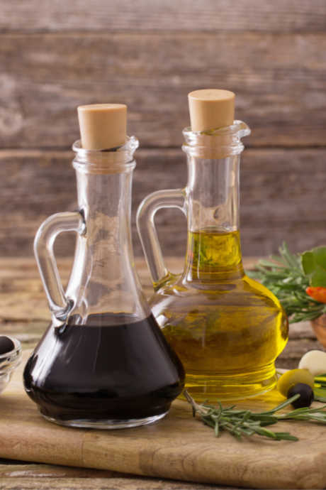 Pantry Essentials: While oil, vinegar, and seasonings may seem incidental, they’re actually what make many foods worth eating.