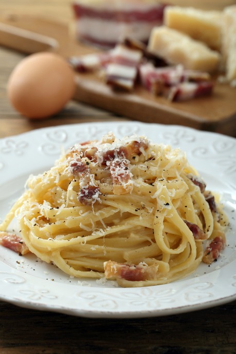 How to Temper Eggs: Savory recipes also use tempered eggs, particularly those with rich sauces. Pasta carbonara uses egg yolks to add creaminess.