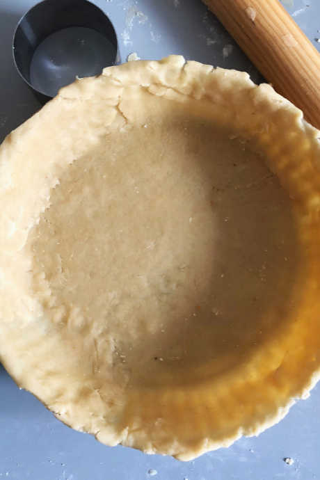 Crust is the foundation of quiche. It holds all the custard and fillings, so it needs to stand up to the job.