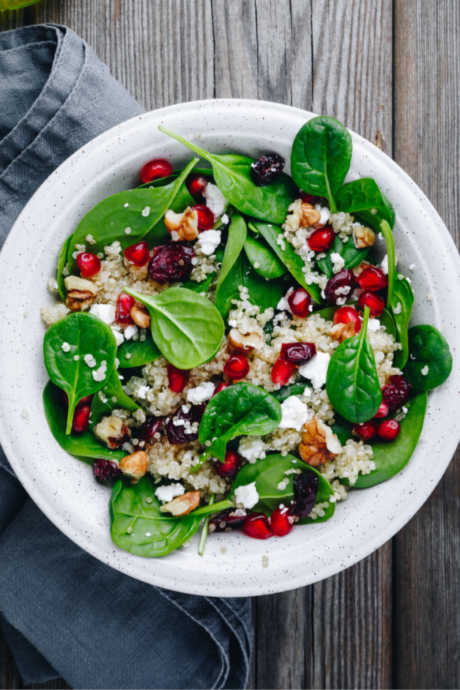 Quinoa Recipes: Quinoa also goes well with salads; toss it with the greens and the other ingredients.