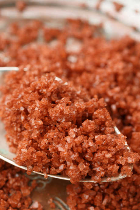 Types of Salt: Whether your red or black Hawaiian salt is authentic or not, it’s still sea salt and therefore a great option for use as a finishing salt.