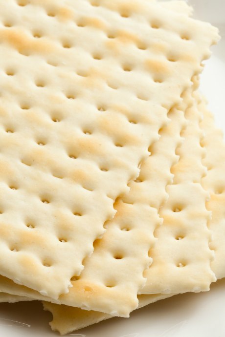 Saltine Cracker Pie Crust: The light texture and inherent saltiness of saltine crackers make them ideal for pie crust.
