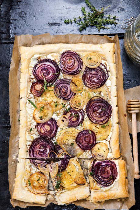 Holiday Snacks: We featured several savory tart recipes made from seasonal fall ingredients, and we think each of them would be a perfect appetizer to bring along to a festive gathering.