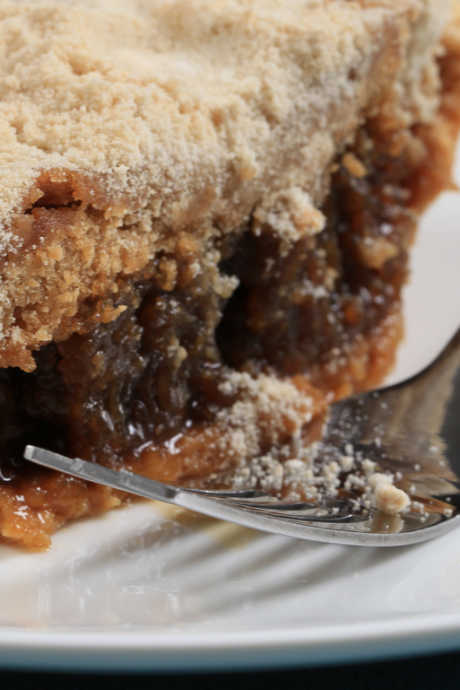 Desperation Pies: Shoofly pie has been around since the Civil War. It’s made from ingredients that were always on hand, like flour, sugar, and molasses. 