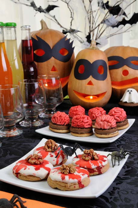 Where it comes to scary Halloween food, the grosser -- the better!