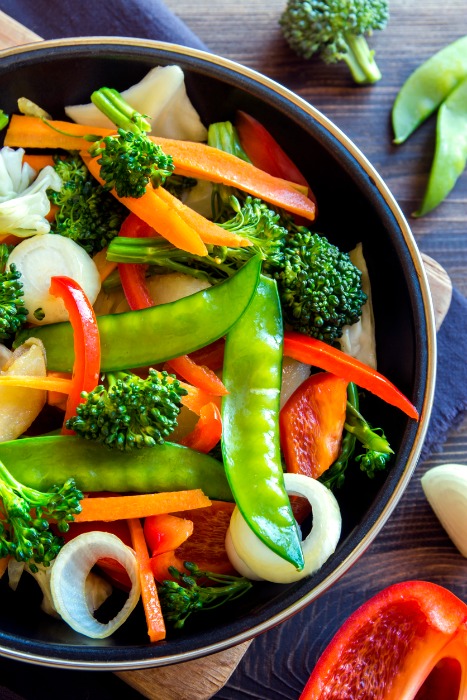 Gifts for Dads: If you've ever tried to stir fry in a regular skillet (or you've cleaned up after someone who did), you'll understand why we recommend the All-Clad Stir Fry pan.