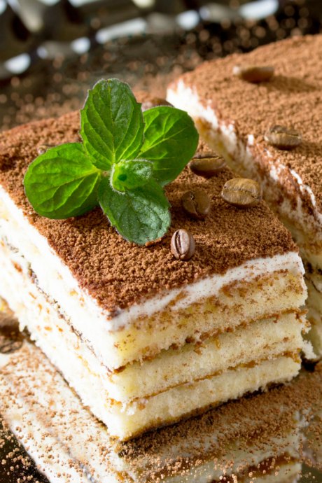 Is Tiramisu really an icebox cake? We think it qualifies! Tiramisu includes ladyfingers dunked in espresso, along with whipped egg whites and yolks and mascarpone. Once assembled, Tiramisu goes into the refrigerator to chill before serving.