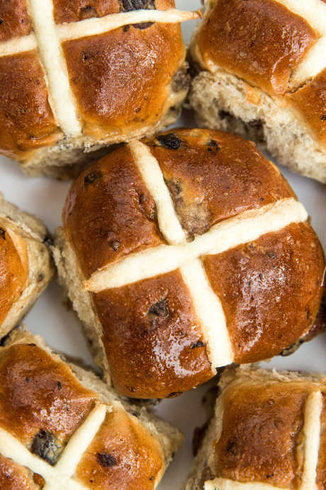 Hot Cross Buns: While you can bake and eat hot cross buns any time of year, they’re still most popular on Good Friday.