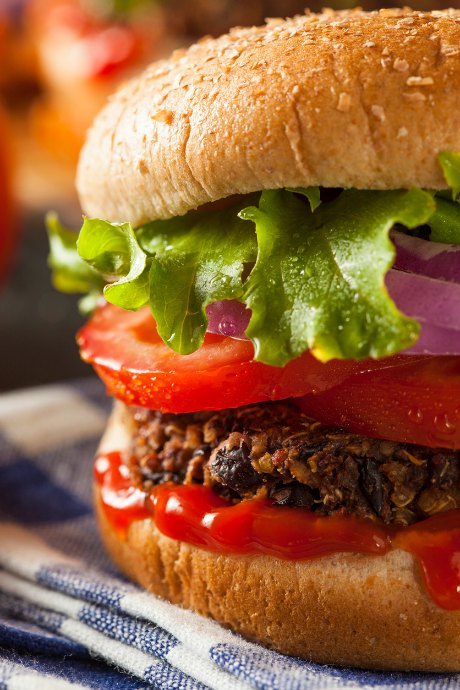 Alongside the ribs, chicken, and hearty hamburgers (May is National Hamburger Month, after all), make sure to have something for the herbivores at the party. These vegetarian burger recipes will be a welcome addition to your menu.