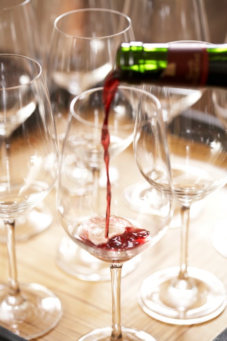 Dinner Party Ideas: Throw a wine tasting party. Guests can move from bottle to bottle, try them all, and take information cards for the wines they especially like. It's a great way to discover new wines without splurging on a whole bottle!